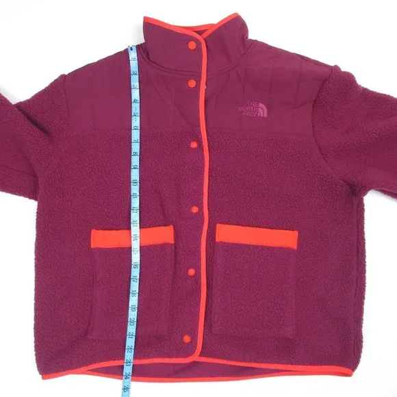 The North Face Cragmont Craigmont Fleece Jacket Deep Purple XL - Picture 6 of 12